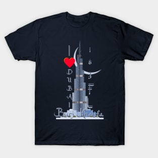 I Love Dubai T-Shirts T-Shirt